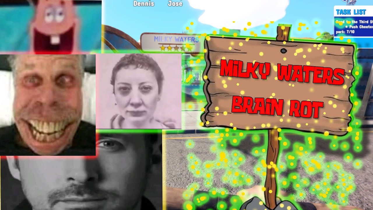 brain rot waterpark simulator - YouTube
