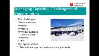 Lecture 9: Managing productive capacity and customer demand