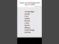 Speak Correct English like these #english #englishlanguage #education #learning #spoken #fyp #learn