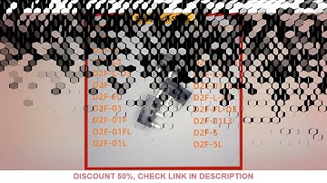 D2F - L L2 L3 01L L-D3 Snap Action N.O./N.C. SPDT Pin Plunger 3A 125VAC 30VDC 1.47N Travel micro swi