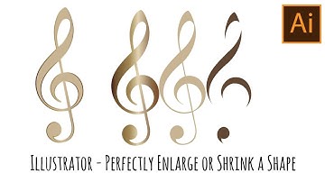 Illustrator - Enlarge or Shrink a Shape Perfectly