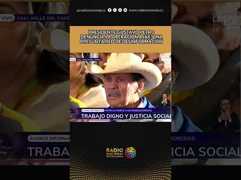 President Gustavo Petro exposes Operation Ajax: an alleged disinformation network