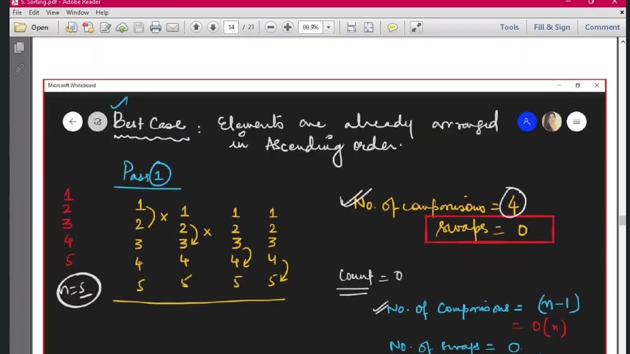 Module 5 : Bubble Sort | Sorting Algorithms | DATA STRUCTURES