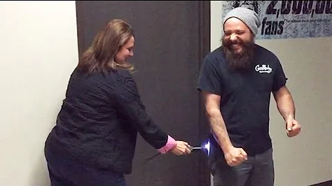 Gas Monkey Garage mechanic Dustin Deleon gets tased