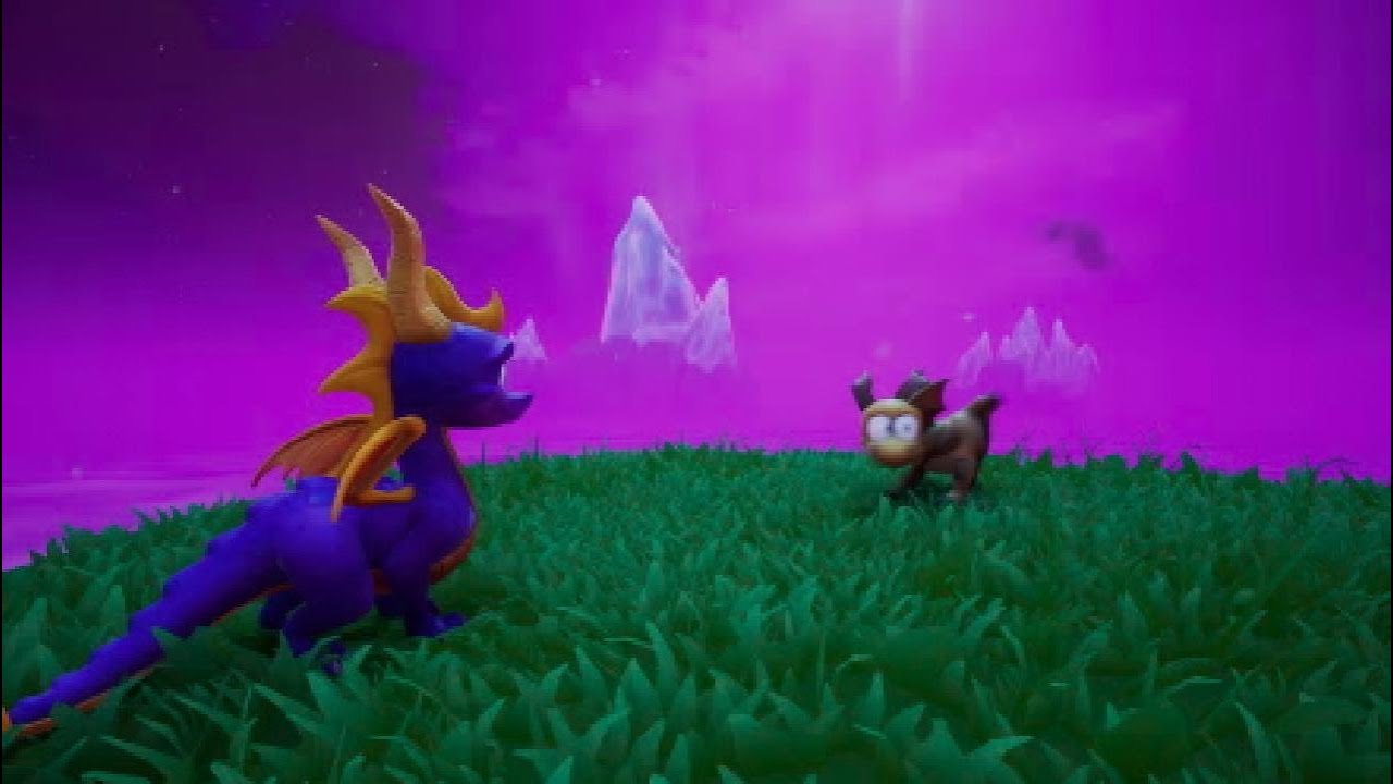 Spyro 3 year of the dragon midnight mountain egg 5