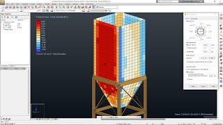 Robot Structural Analysis Professional 2021: Detailed Pressure for Panels from Wind Load Simulations