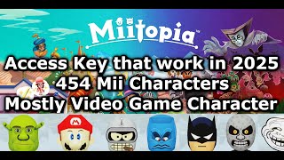 Miitopia Access Key that work in 2025 Miitopia Codes
