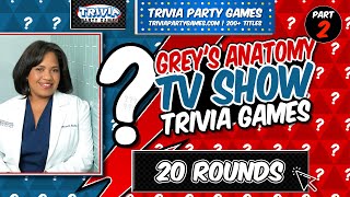 Grey's Anatomy | Trivia Game 2 | 20 Questions & Answers screenshot 1