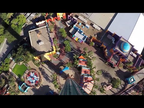 POV: Falcon's Fury Point-of-View Footage | Busch Gardens Tampa Bay