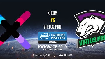 x-kom vs Virtus.pro - IEM Katowice EU Minor QA - map2 - de_cache [Gromjkee]