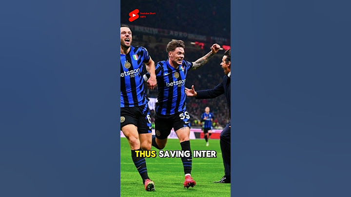 Nicola Zalewski memorable debut in the Derby della Madonina #shorts