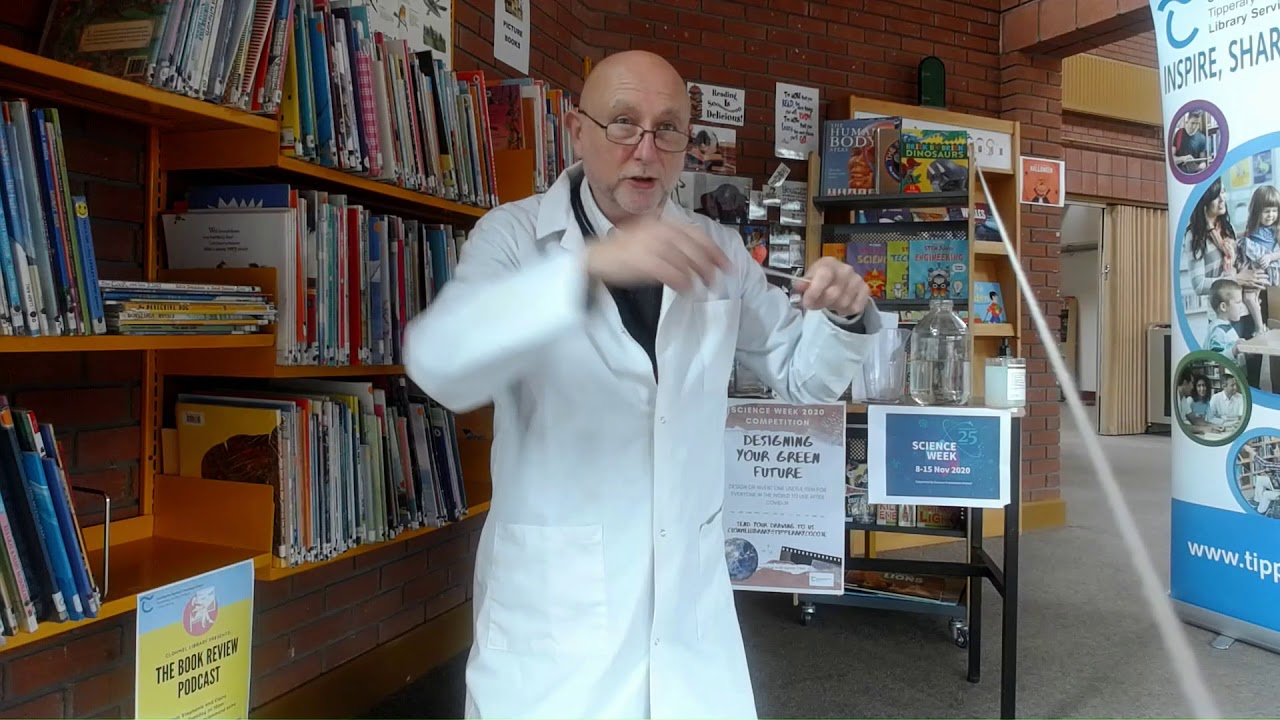 Science Experiments with Pat from Clonmel Library