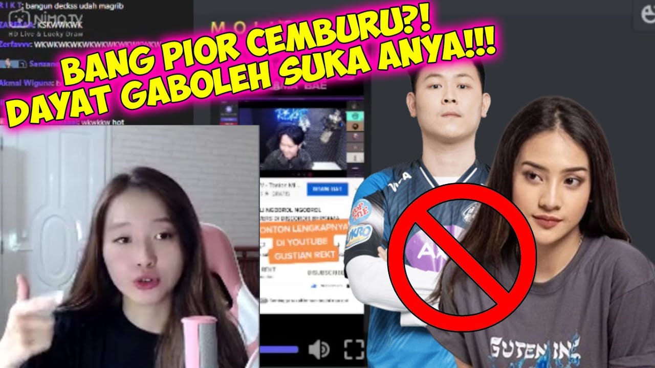 Pior Rekt BANG PIOR CEMBURU SAMA REKT?! DILARANG SUKA SAMA ANYA GERALDINE!! - YouTube