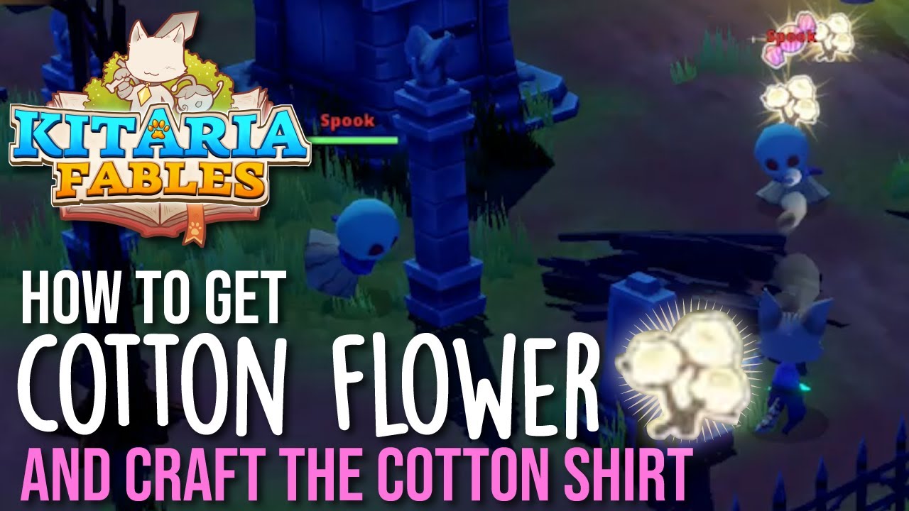 Where to find Cotton Flower in Kitaria Fables and How to Craft Armor