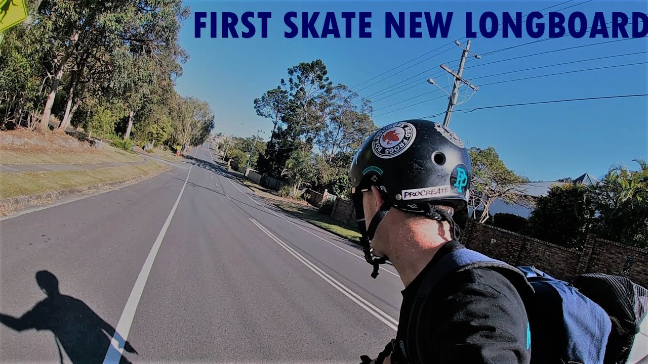 FIRST SKATE NEW COAST LONGBOARD LONGSKATEDOWN200 SKATEBOARDING
