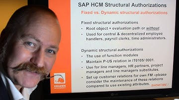 SAP HCM STRUCTURAL AUTHORIZATIONS