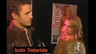 Britney Spears & Justin Timberlake E! News “Britney” Album Release Party 2001