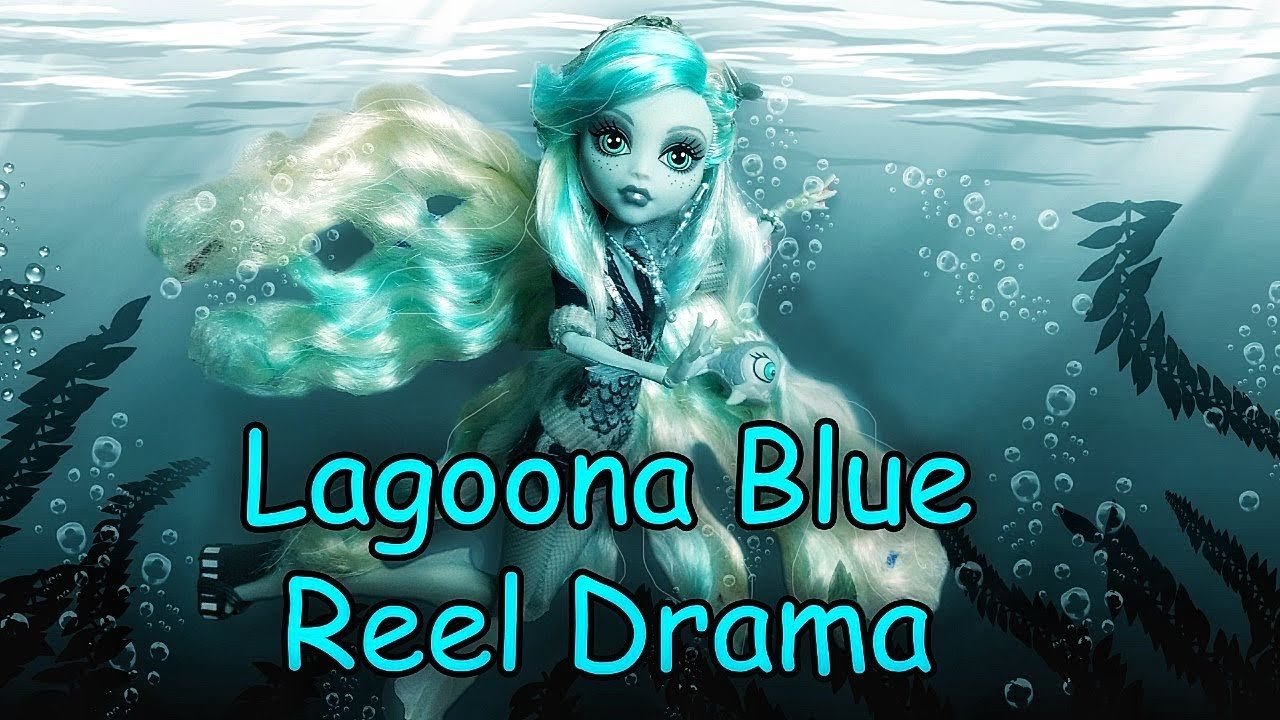 Monster High Reel Drama Lagoona Blue Doll Review 