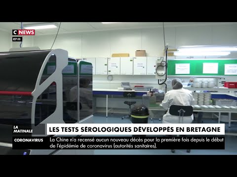 Coronavirus: des tests sérologiques développés en Bretagne Coronavirus: des tests sérologiques développés en Bretagne