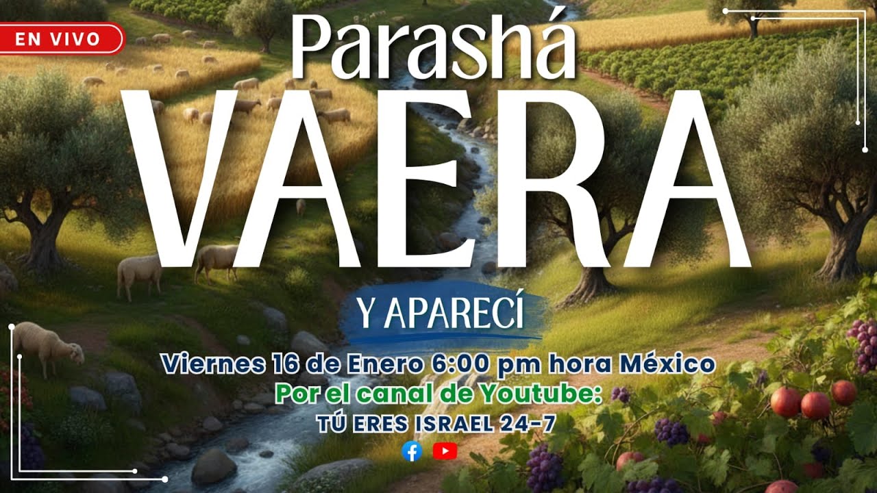 PARASHA VAERA (Y APARECÍ)