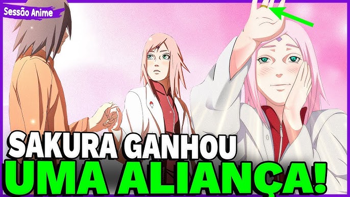 Naruto Clássico - Sasuke fica com ciúmes da sakura #anime