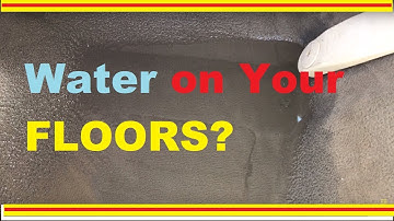 SEE WHY Water is Puddling up on the floor of your Car