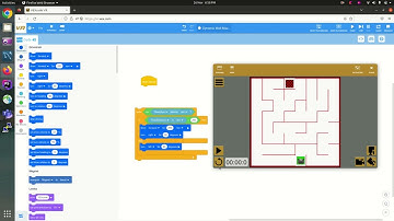 Dynamic wall maze - Robotic Simulation Code