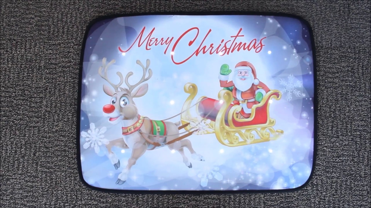 Musical Christmas Door Mat YouTube