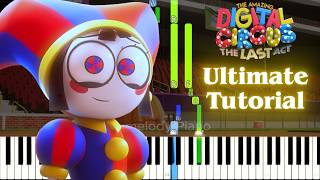 Your New Life - The Amazing Digital Circus Ep 9 | Complete Piano Tutorial (Easy to Hard) screenshot 4