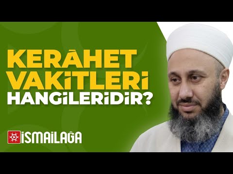 Namaz için Kerâhet Vakitleri Hangi Vakitlerdir? – Fatih Kalender Hoca Efendi