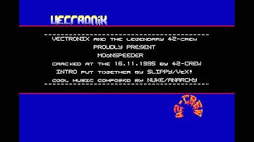 Atari STe - Moonspeeder Cracktro