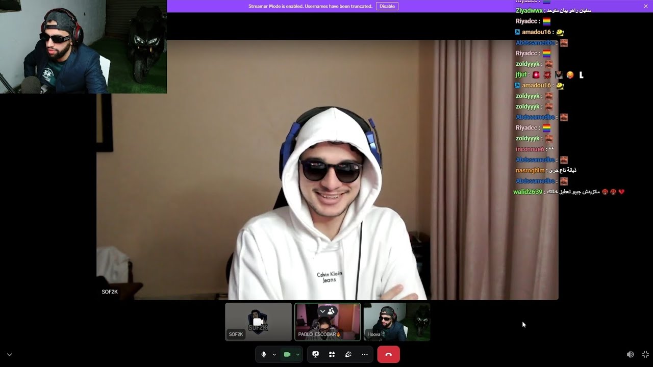  بييف المغنيين بابلوzzz وسفيان نص بيتزا 🎶🎶😂(ديركيتمان💀)