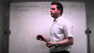 First order linear differential equations