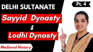 Delhi Sultanate - Part 4 | Sayyid & Lodhi Dynasties | Medieval History  #Parcham