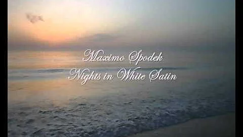 MAXIMO SPODEK, NIGHTS IN WHITE SATIN, ROMANTIC PIANO BALLADS, INSTRUMENTAL