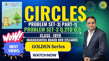 Problem Set 3 | Q.2 to Q.5 |Class 10th Maharashtra Board New Syllabus