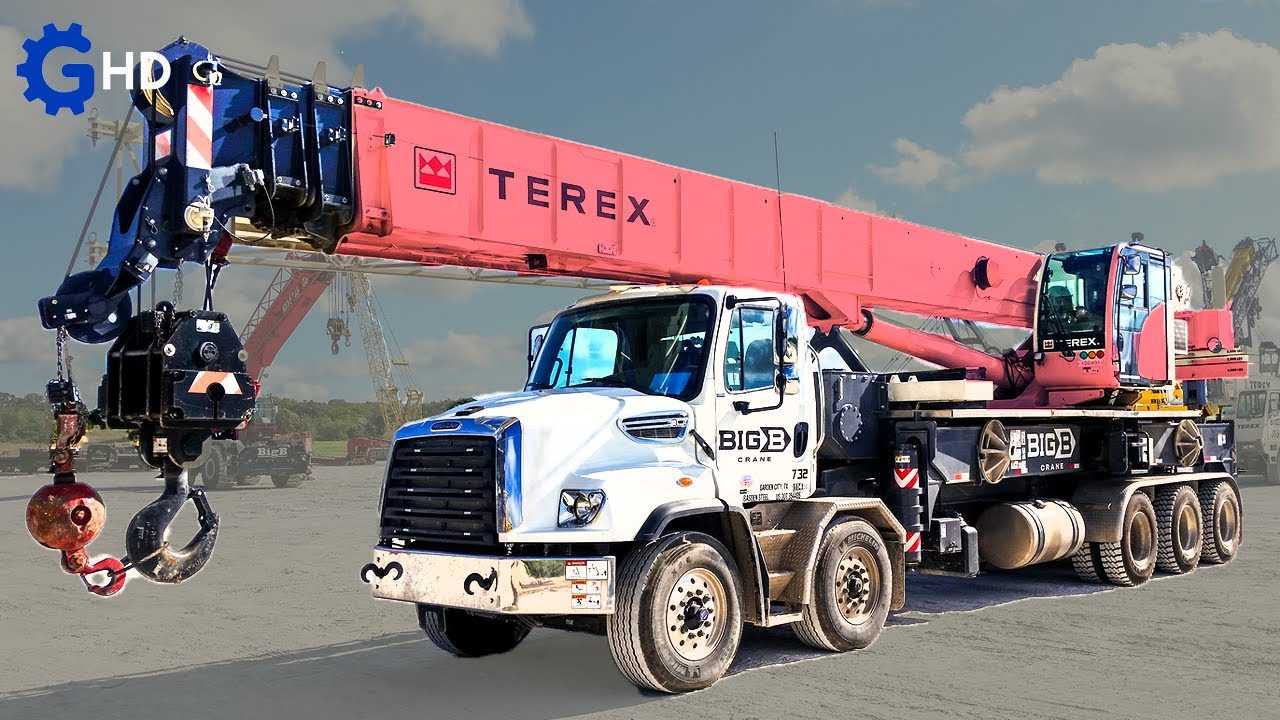 Amazing Crane Trucks and Hydraulic Platforms you have to see ▶ 100 ton boom Truck Crane