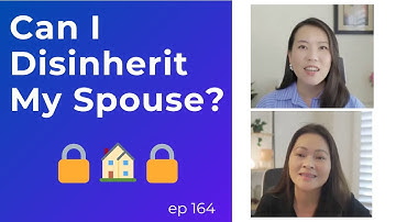 Can I Disinherit My Spouse?