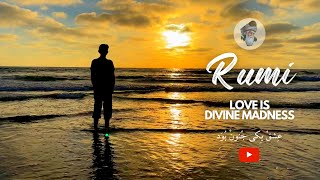 Rumi - Love is Divine Madness (In Persian and English)