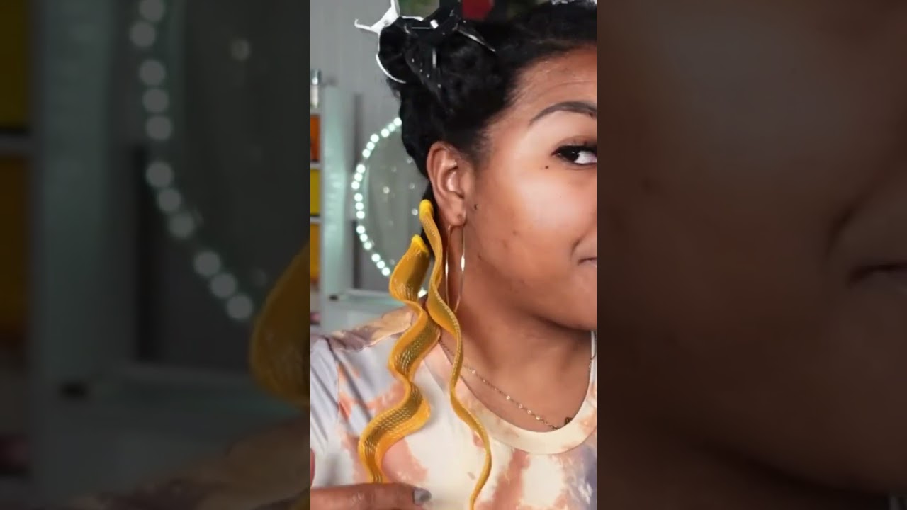 Waveformers on my natural hair #curlyhairroutine #curlfromers #naturalcurls #haircare