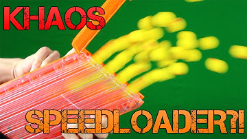 Nerf Rival Khaos Speed Loader! | Reload Up To 3x Faster! | Khaos Magazine Trick