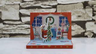Music Box Christmas card - Christmas Eve Nickery Nook