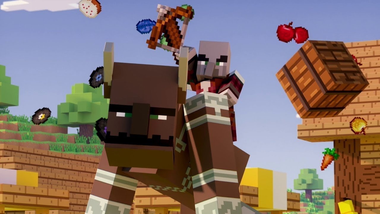 Minecraft Village Pillage Update Launch Trailer Youtube