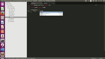 创造第一个Django View 和 Django Hello World 网页（Creating first Django View & Django Hello Ｗorld Page)