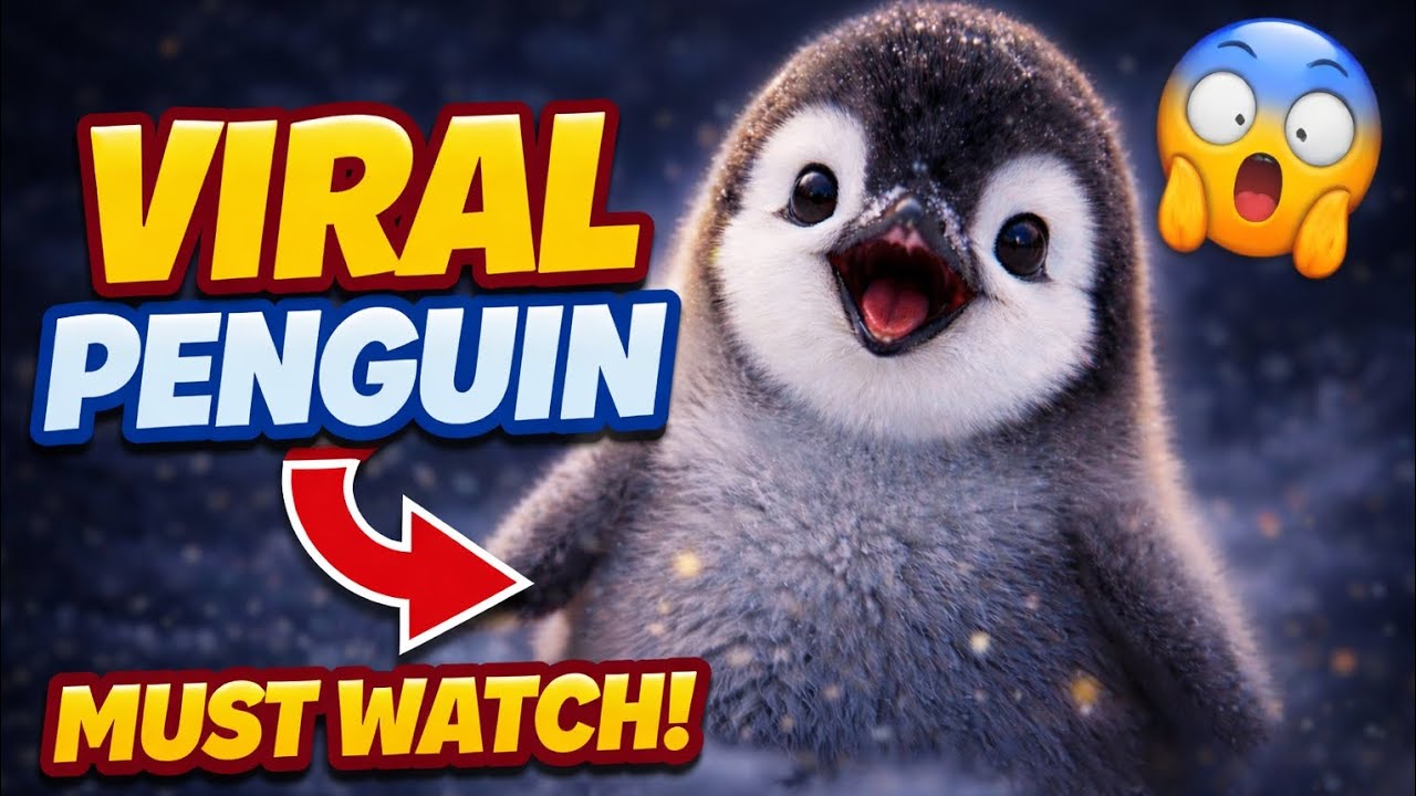 Ye Penguin Internet Par Kyun Chha Gaya? 😱 | Viral Penguin Video”