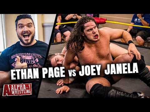 Alpha-1 Wrestling: ETHAN PAGE vs JOEY JANELA | FULL MATCH | August 13, 2017