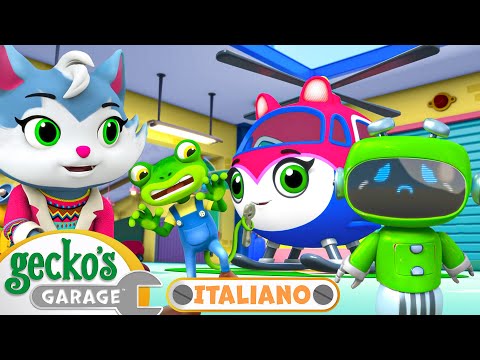 Verde non può concentrarsi | Cartoni animati |🐸Garage di Gecko in italiano｜Cartoni di macchine