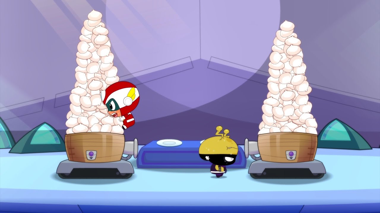 开心宝贝之开心超人大作战 第三季 46 大胃王挑战赛｜Happy Friends S3: The Wars EP46｜开心超人联盟 第三季