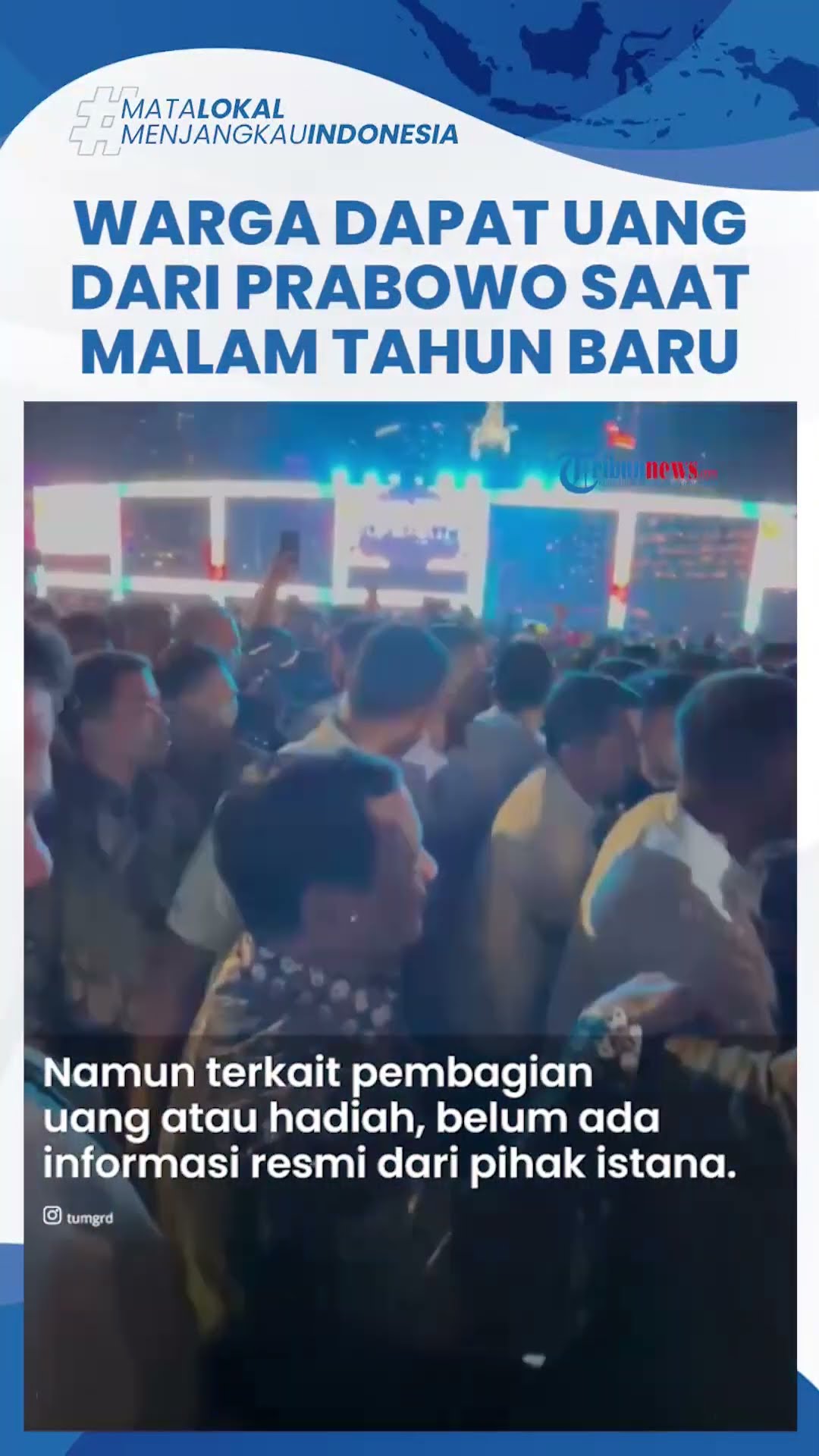 Viral Pengakuan Warga Dapat Uang dari Prabowo saat Malam Tahun Baru, Disimpan Jadi Kenang-kenangan