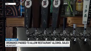 City passes ordinance for alcohol sales in restaurants